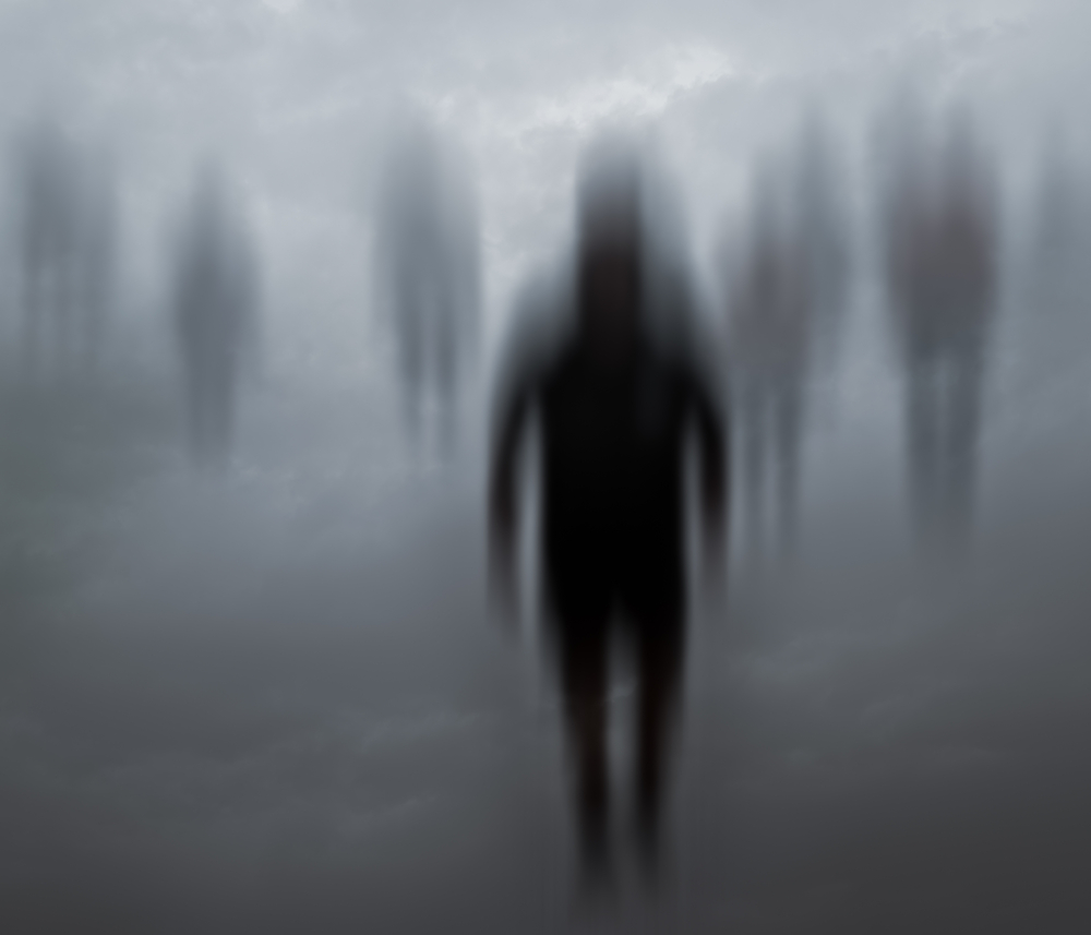 Dreams about Strangers: By Zacarias Pereira da Mata Royalty-free stock photo ID: 415185607 Blurred mysterious people walking in a weird background